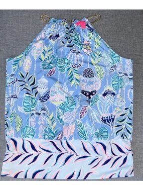 Lilly Pulitzer Bowen halter top- Size L